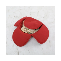 Couverture de corbeille à pain élégante en coton de qualité alimentaire grand 35x25cm carré lavable durable conserve la chaleur présentation de boulangerie