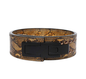 Cinturón de Levantamiento de Pesas con Hebilla de Palanca, Transpirable, Resistente, de Cuero Vacuno Premium, Accesorios de Gimnasio para Entrenamiento de Compresión - Product Image 4