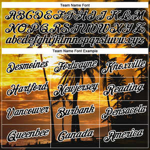 Camiseta de manga corta con estampado de árbol de playa Hawaiano Unisex personalizada de fábrica, camisa de verano de media manga con cuello redondo de algodón polivinílico de secado rápido - Product Image 3