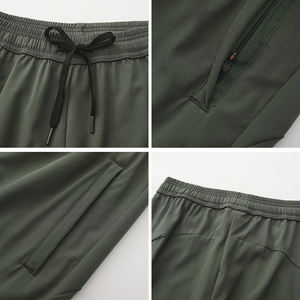 Pantalones Cortos Deportivos para Hombre de Primera Calidad al por Mayor, Pantalones Cortos Deportivos con Bolsillo, Pantalones Cortos Deportivos de Poliéster y Algodón para Correr, Hacer Ejercicio, Casuales - Product Image 3