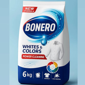 High Efficiency 6KG <b>Laundry</b> <b>Detergent</b> Powder Factory Wholesale Cleaning Supplies - Product Image 1