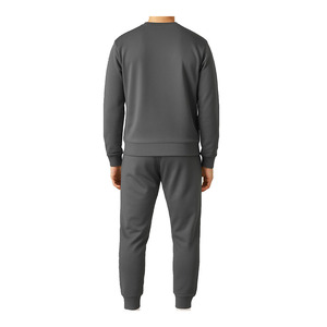 Direct Sales Sweatshirt Polyester Colors Basic Style Loose <b>Fit</b> Multiple Available Puff Print Cotton Sweatshirt - Product Image 2