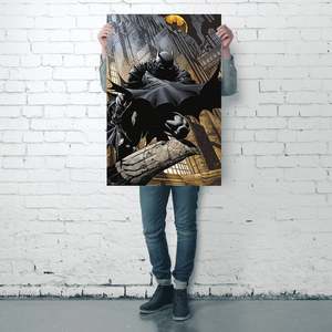 Affiche Batman Gotham Stalker, design moderne, art mural de bande dessinée, en papier durable - Product Image 4