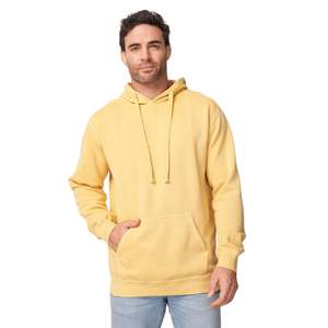 Sudaderas con Capucha Personalizadas de Felpa de Colores Sólidos, Estilo Urbano, Unisex, de Algodón, Gruesas, Cómodas y Elegantes para Hombre - Product Image 1