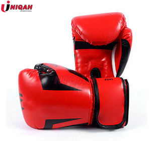 Guantes de Boxeo de Cuero Vacuno Personalizados de Primera Calidad de Marca Propia, Alta Calidad, 8oz 12oz 16oz, Nuevos, Cómodos y Antideslizantes para Artes Marciales - Product Image 4