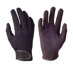 Venta al por mayor de encargo de alta calidad Fitness deporte al aire libre ecuestre montar a caballo Jodhpur y pantalones transpirables guantes de equitación - Product Image 1