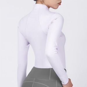 Custom Logo Equestrian Horse Riding <b>Women's</b> Slim Fit Lightweight Quick Dry Breathable Polyester/Spandex <b>Long</b> <b>Sleeve</b> <b>Polo</b> <b>Shirt</b> - Product Image 2