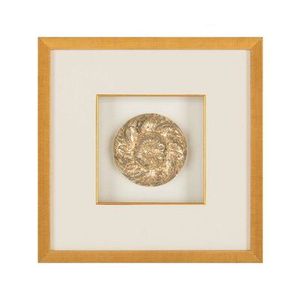 Caja de sombra de rama Floral dorada, arte de pared, Marco Rectangular, marco de caja botánica decorativa 3D, escultura para sala de estar y dormitorio - Product Image 2