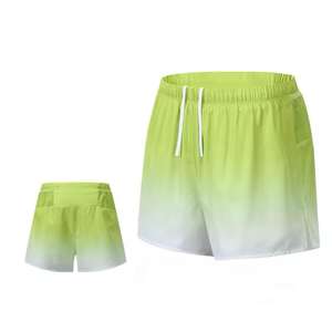 2025 ODM/OEM pantalones cortos de baño para hombres cómodos transpirables de secado rápido 100% poliéster logotipo personalizable 2 colores disponibles - Product Image 3