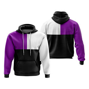 Venta al por mayor personalizado 100% algodón francés Terry sudaderas con capucha para hombres de gran tamaño y transpirable bordado peso pesado Streetwear 6XL - Product Image 5