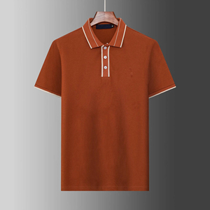 Abordable Hommes Polo T Shirt Haute Qualité 100% Coton Conception Personnalisée Nouveau Logo Vente en Gros - Product Image 5