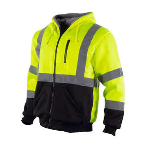 Ropa de trabajo de seguridad para hombres Chaqueta reflectante de seguridad de alta visibilidad Logotipo personalizado Ropa de trabajo al aire libre Chaquetas para hombres - Product Image 2