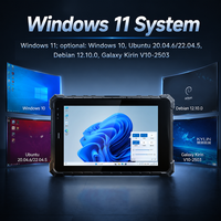 Tablette robuste CENAVA Win 8 pouces, PC industriel étanche IP68, I7-10510Y, certifié MA KA, RFID UHF
