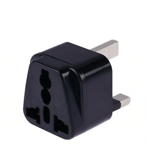 Portable Universal <b>Power</b> <b>Adapter</b> Socket UK <b>Plug</b> Black Travel <b>Adapters</b> - Product Image 2