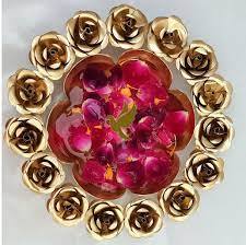 Moderna Tazón de Hierro Grabado con Diseño Antiguo, Tazón para Mezclar Alimentos, Vajilla para Cocina y Comedor, Ensaladera, Frutero, para Uso en el Hogar y Hoteles - Product Image 2