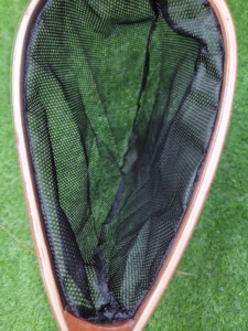 Foldable 79.5cm Silicone Mesh Fishing Net With Lock Switch Belt Clip Bass Trout Boat N02 Fishing Landing Net