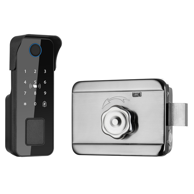 Smart NT01 Digital Lock for Wood & Stainless Steel Doors Waterproof Aluminum Alloy for Works with Tuya APP