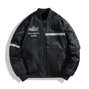 Ventes en gros OEM, vestes d'hiver en coton pour motards, hip-hop, grande taille, vestes décontractées pour hommes, vestes et manteaux pour hommes grande taille - Product Image 3