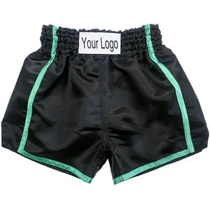 2025 superventas deportes personalizados hombres Muay Thai Shorts 100% poliéster secado rápido transpirable nuevo último diseño correr gimnasio - Product Image 2