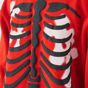 Nuevo y elegante Heavyweight 100% Cotton Men's for Puff Print Hoodie 3D Streetwear para Winter Puff Print Hoodies - Product Image 4