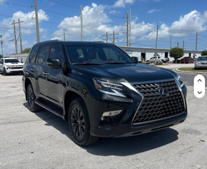 Lexus GX 460 d'occasion 2023, conduite à gauche, luxe, noir avec intérieur bordeaux, 1-25000 milles - Product Image 4