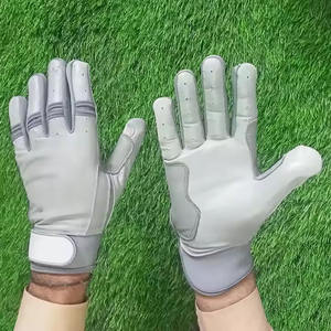 Gants de frappeur de baseball et de softball à usage intensif personnalisés Gants en cuir respirants et de conception OEM - Product Image 6