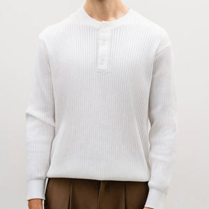 ผ้าฝ้ายแขนยาวสำหรับผู้ชายโอเวอร์ไซส์พิมพ์ลายไซส์ใหญ่พิเศษทำจากผ้าฝ้ายสำหรับผู้ชายฤดูใบไม้ร่วง - Product Image 2