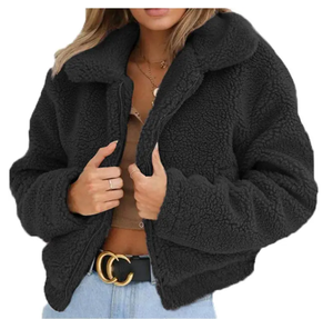 Vestes en polaire pour femmes avec logo personnalisé, tissu en polaire neuf, best-seller, vente chaude, vestes en polaire pour femmes, faible MOQ, service OEM - Product Image 2