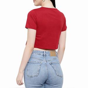 เสื้อยืดตาข่ายสำหรับผู้หญิงเสื้อผ้าของผู้หญิงเสื้อเอวลอยแขนสั้นระบายอากาศ - Product Image 2