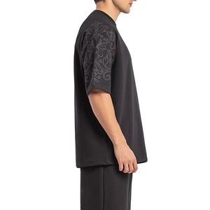 เสื้อยืดคอกลมผ้าแคนวาสผสมไหม/ฝ้าย แขนสั้น แห้งเร็ว ระบายอากาศดี สไตล์สตรีทแวร์ สำหรับใส่เที่ยวหน้าร้อน แบบเรียบง่าย - Product Image 2