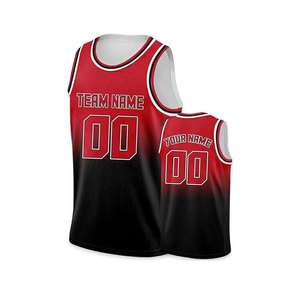 Maillots de basket-ball sublimés en gros, logo brodé personnalisé, uniformes de basket-ball classiques - Product Image 2