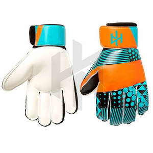 Gants de gardien de but en cuir de haute qualité à prix de gros, logo personnalisé, respirants pour hommes - Product Image 2