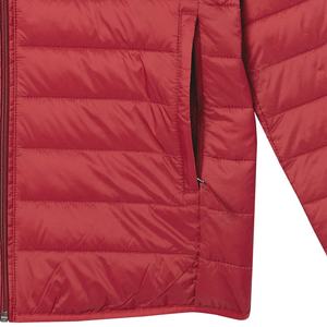 Vente en gros Veste matelassée pour hommes de haute qualité avec logo personnalisé Fermeture éclair à col montant Poches coupe-vent Grande taille Option OEM - Product Image 6