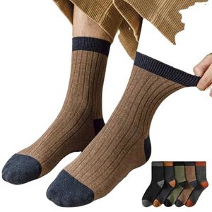 Chaussettes de sport en coton de qualité avec logo personnalisé pour hommes, blanc et noir, chaussettes de course et d'entraînement - Product Image 2