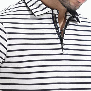 Polo de hombre al por mayor con logotipo personalizado 100% algodón manga corta antiarrugas Elegante ropa de trabajo cómoda Jersey hecho - Product Image 4