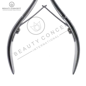 Professional Cuticle Nippers Precision Surgical Grade Stainless Steel Cuticle Trimmer Double spring 4mm 1/2 Jaw Hand Sharpened - Product Image 6