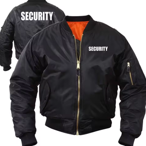 Precio razonable Chaqueta DE SEGURIDAD Logo Guardia DE SEGURIDAD Cargador Chaqueta - Product Image 3