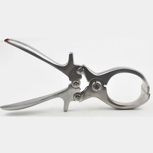 Fórceps de castración de acero inoxidable fórceps de castración sin sangre fórceps de castración pinzas de huevo de oveja sin vaca - Product Image 3