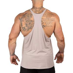Camiseta sin Mangas para Hombre, Precio Económico, Logotipo Personalizado, Ropa Deportiva, Fitness, Gimnasio, Talla Grande - Product Image 5