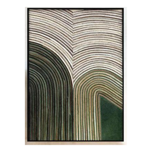 Indian Supplier HIgh Quality Leather Patch Wall Art Hand-Painted <b>Framed</b> and Handmade <b>for</b> Elegant Room Decoration at Good Price - Product Image 2
