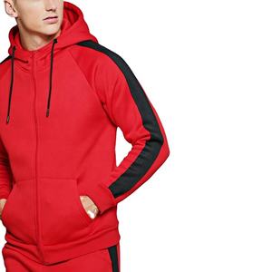 2024 hommes de haute qualité coton polaire survêtement survêtement rouge rayé maternité Streetwear grande taille survêtements pour ensembles d'hiver - Product Image 3