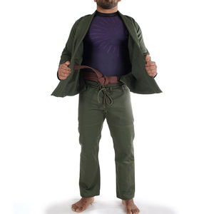 Conjuntos de Uniformes de Karate Personalizados, Transpirables, Elásticos, de Secado Rápido, de Alta Calidad, Unisex, para Adultos, Ropa de Artes Marciales, Color Personalizado - Product Image 1