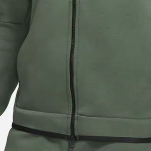 ชุดวอร์มผู้ชายผ้าฝ้ายฟลีซ 100% หนัก 300 กรัม แห้งเร็ว ระบายอากาศดี สีพื้น ทรงปกติ ขายส่ง สำหรับฤดูหนาว - Product Image 6