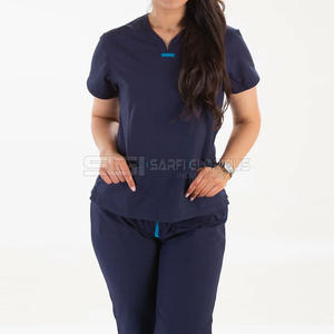 Uniformes Médicos para Hombre, Conjuntos de Uniformes para Doctores y Enfermeros, Uniformes de Hospital, Uso en Hoteles, Tela de Lona, Color y Logotipo Personalizables - Product Image 1