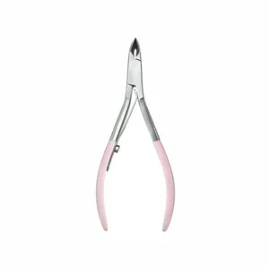 Cuticle Nail Nippers Silver Professional Manicure And Pedicure Tools Silver Stainless Steel Nipper For Dead Skin Remove