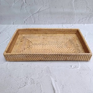 ถาดเก็บของหวายธรรมชาติจากอินเดีย น้ำหนักเบา แข็งแรง อเนกประสงค์ สำหรับใช้ในบ้าน ร้านกาแฟ เก็บเครื่องประดับ และอุปกรณ์บนโต๊ะอาหาร มีจำหน่ายในราคาพิเศษ - Product Image 5