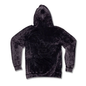 2025 Sudaderas con capucha de lavado ácido hechas a medida Invierno Cálido Patrón sólido Cuello con capucha Precio - Product Image 2