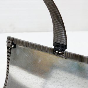 Panier en rotin synthétique Artex Dong Thap, porte-revues avec intérieur en zinc et poignée K/D - Product Image 3