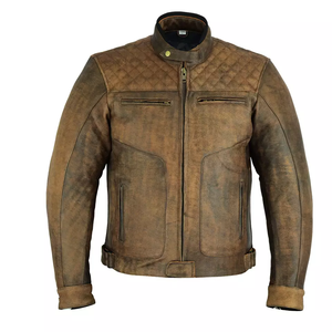 Veste en cuir ajustée pour homme, veste en cuir pour homme, veste noire, qualité supérieure, mode britannique, veste en cuir PU pour homme - Product Image 1