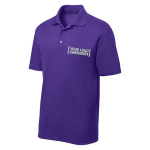 Polos de hombre de Algodón 100% con logotipo personalizado de talla grande, diseños OEM personalizados de algodón transpirable de punto de alta calidad - Product Image 3